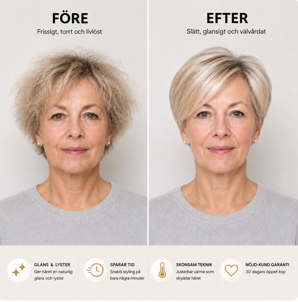 GlowBrush™ - Portabel stylingborste